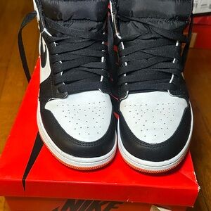 Nike Black and White High-Top Sneakers